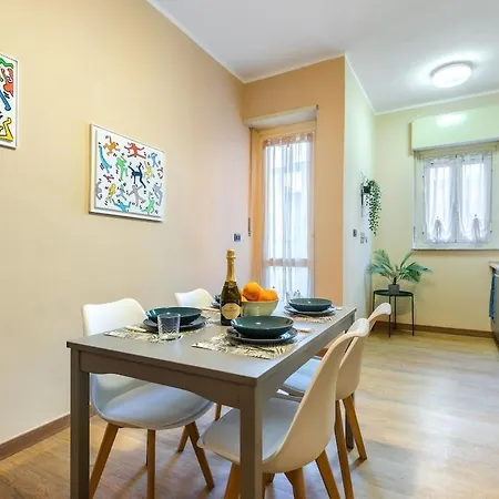 5 Min Da Metro Industrial Design Apartment Turin