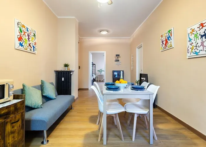 5 Min Da Metro Industrial Design Apartament Turyn